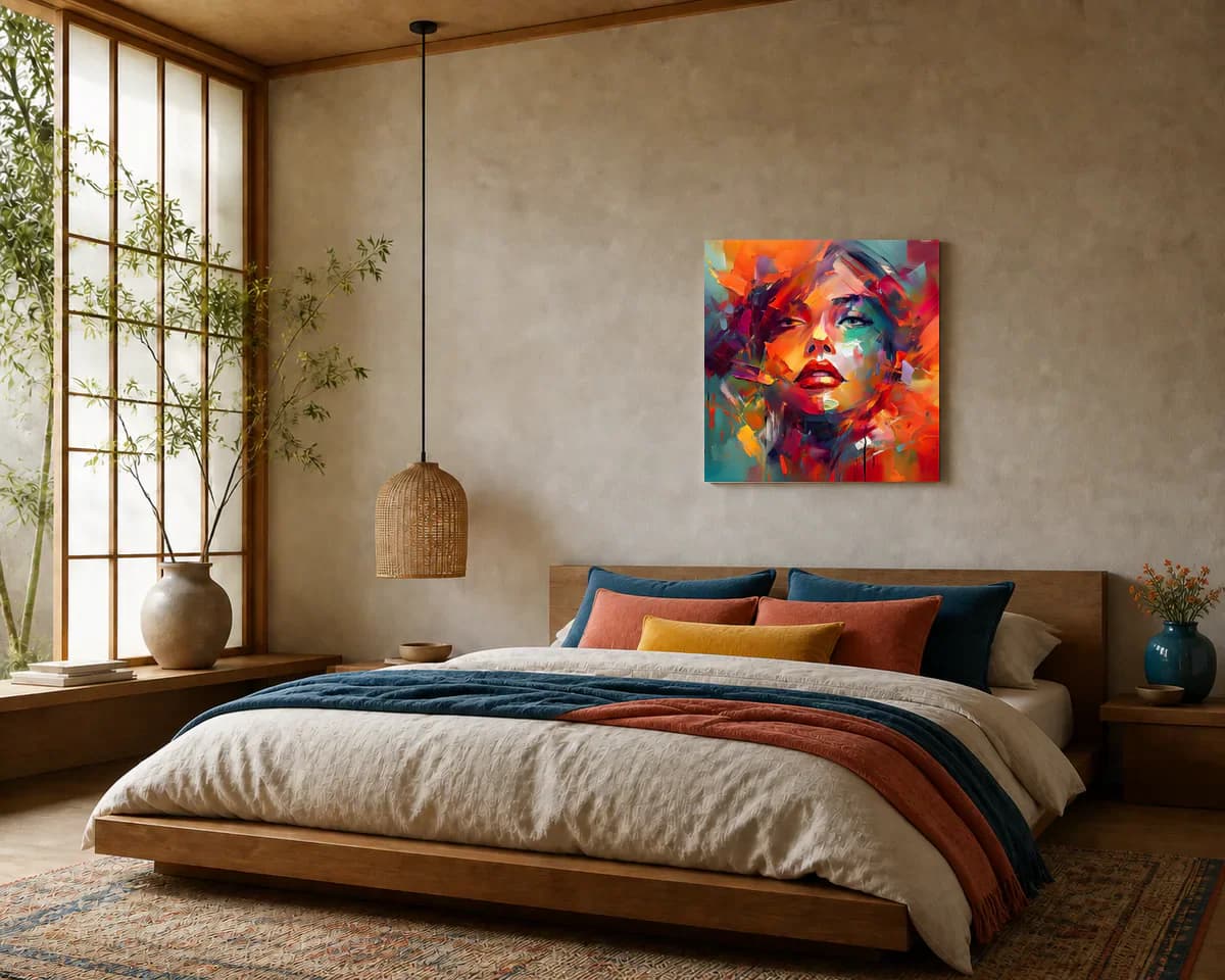 Bold Turn displayed in a bedroom