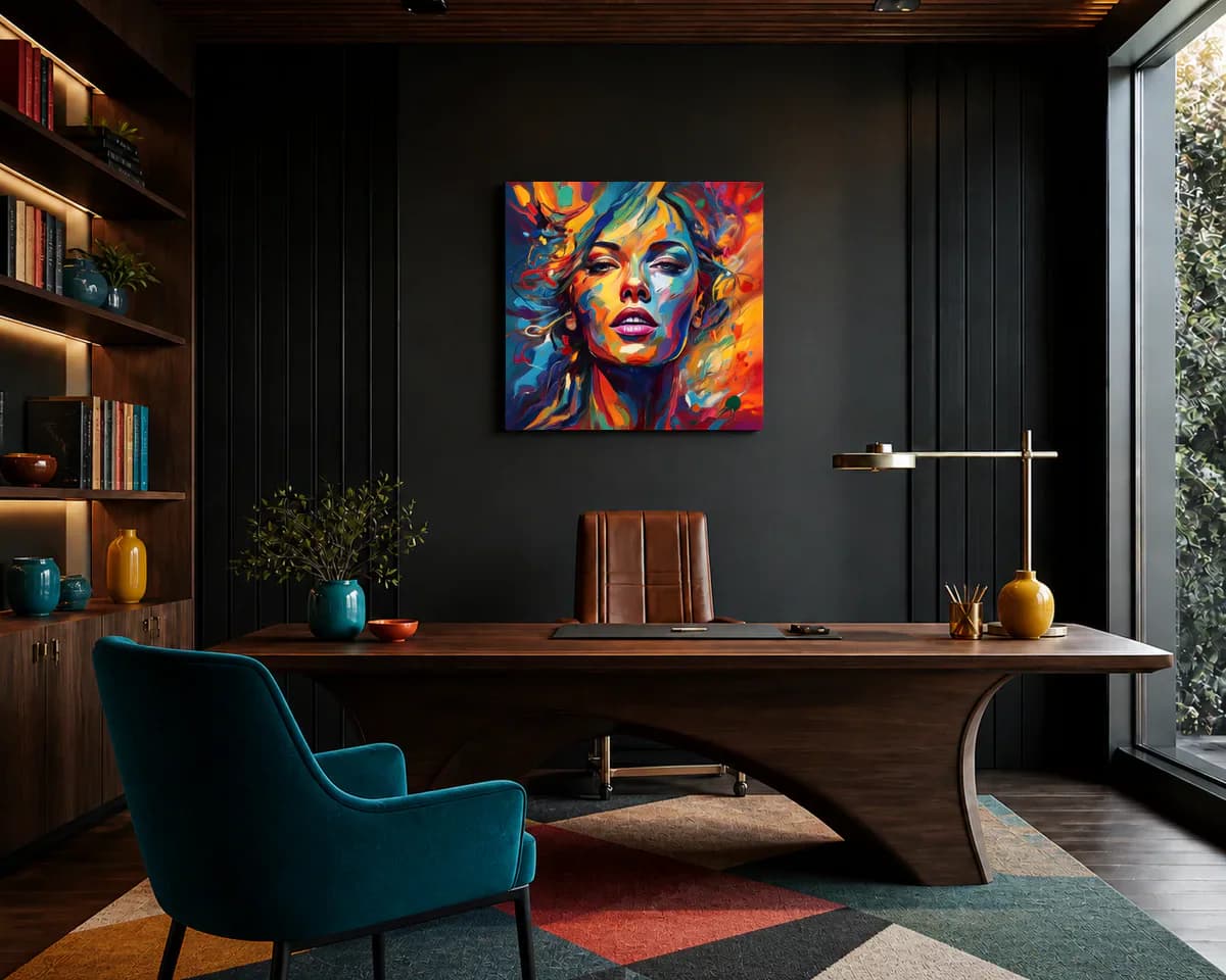 Awakening Voice displayed in a office