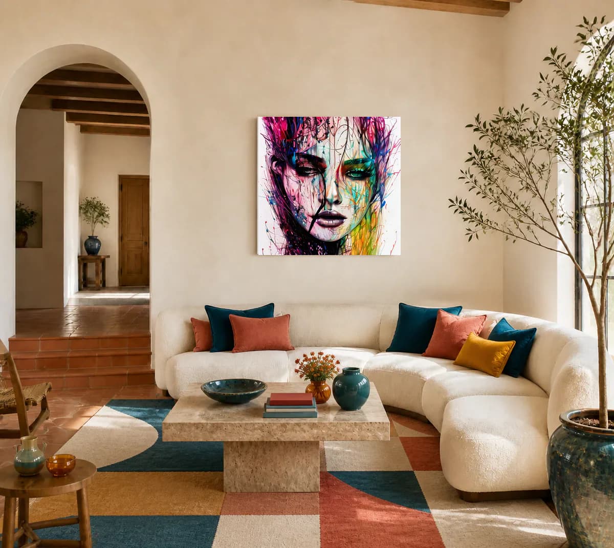 Inner Accord displayed in a living room