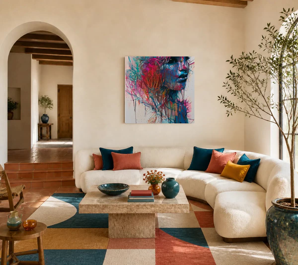 Released Breath displayed in a living room