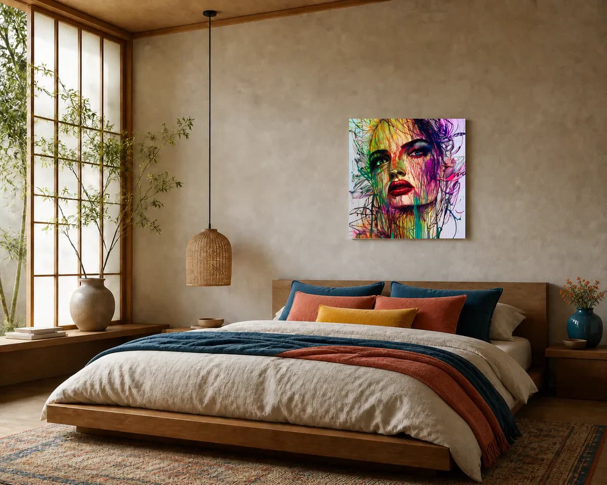 Full Spectrum displayed in a bedroom
