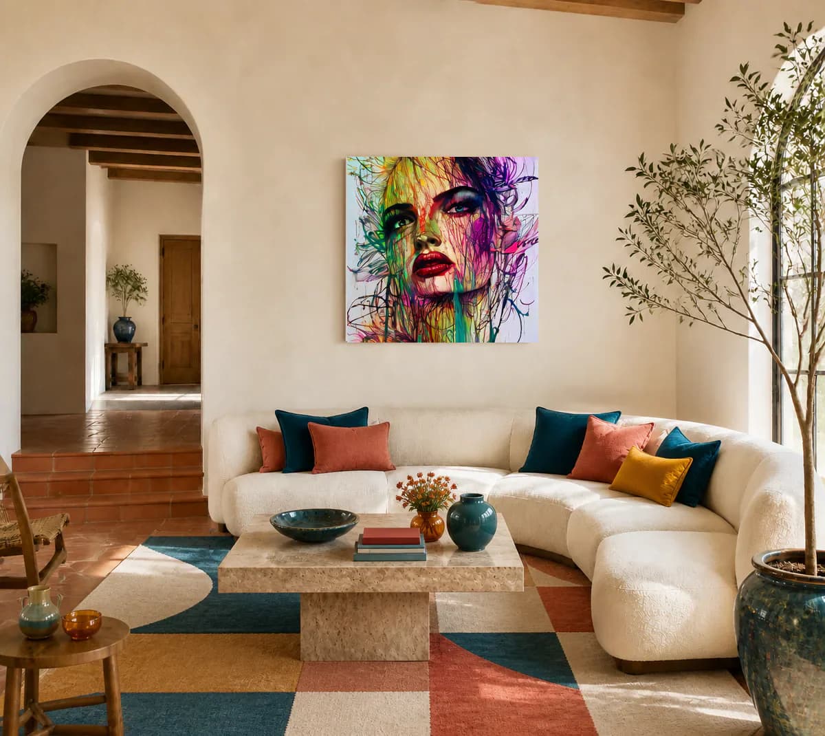 Full Spectrum displayed in a living room