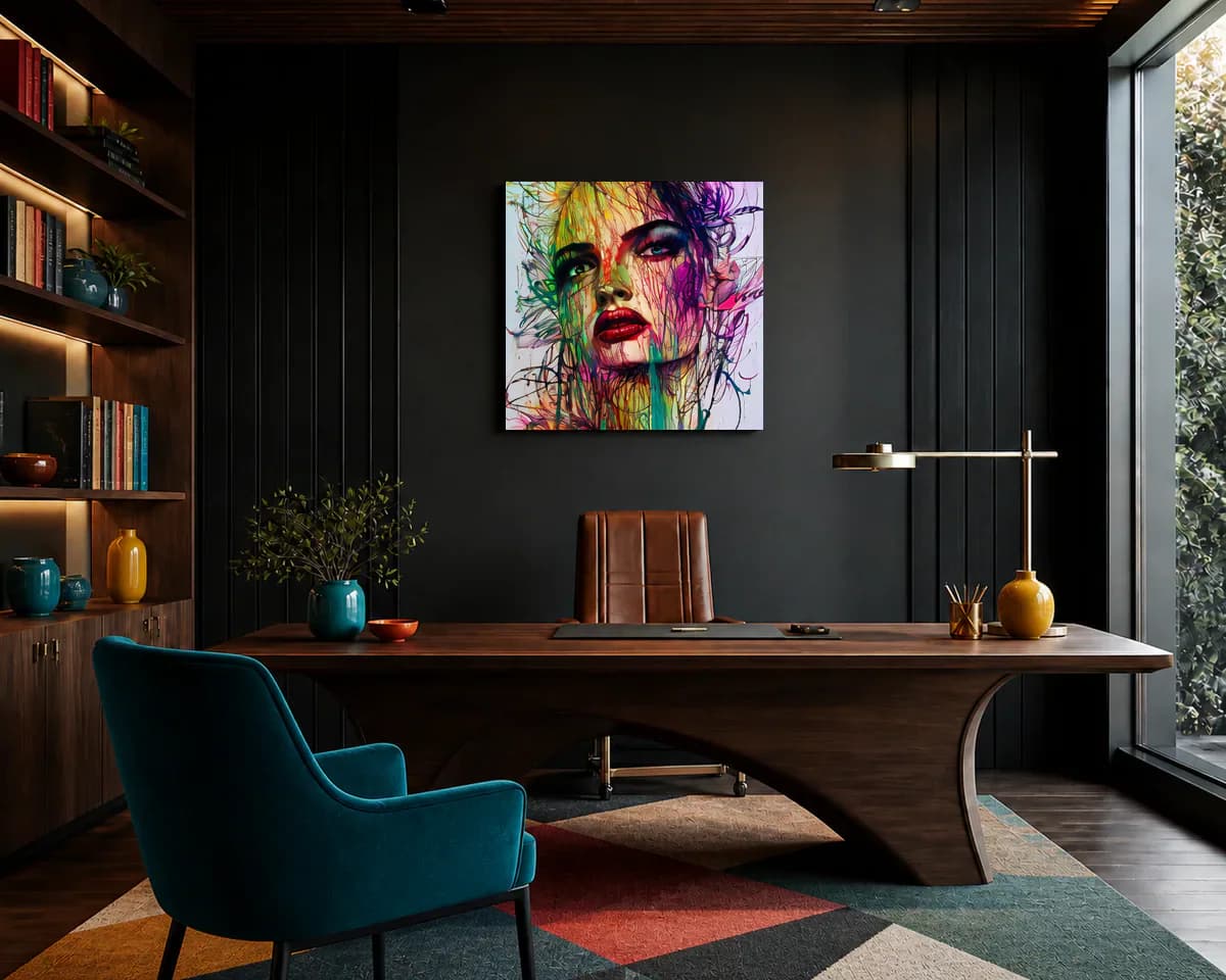 Full Spectrum displayed in a office