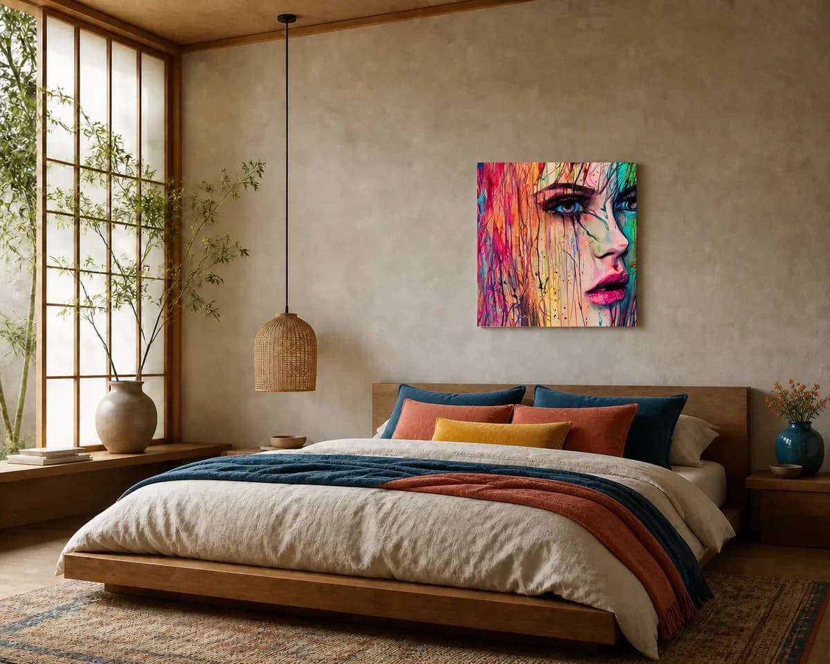 Before I Choose displayed in a bedroom