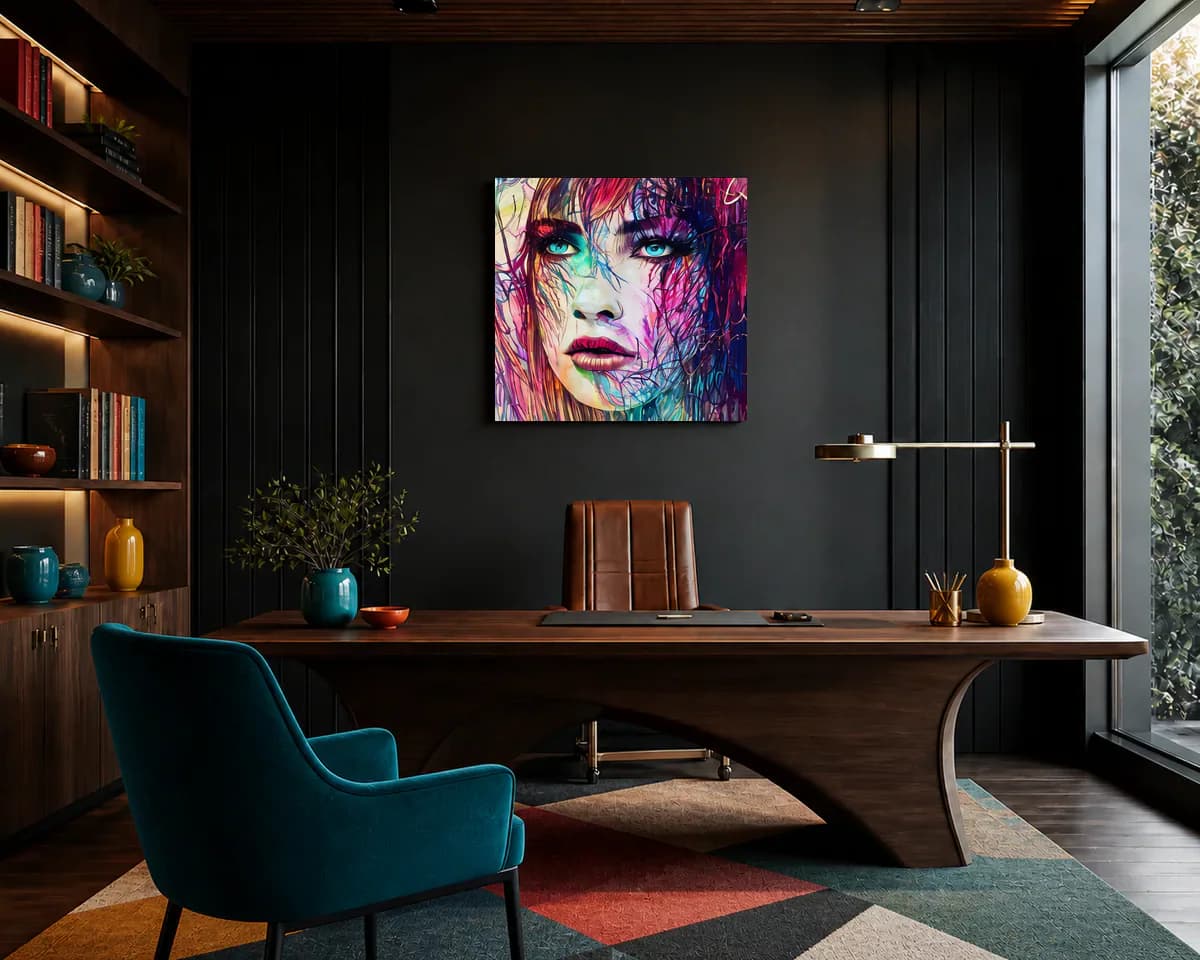 The Focus of Attention displayed in a office