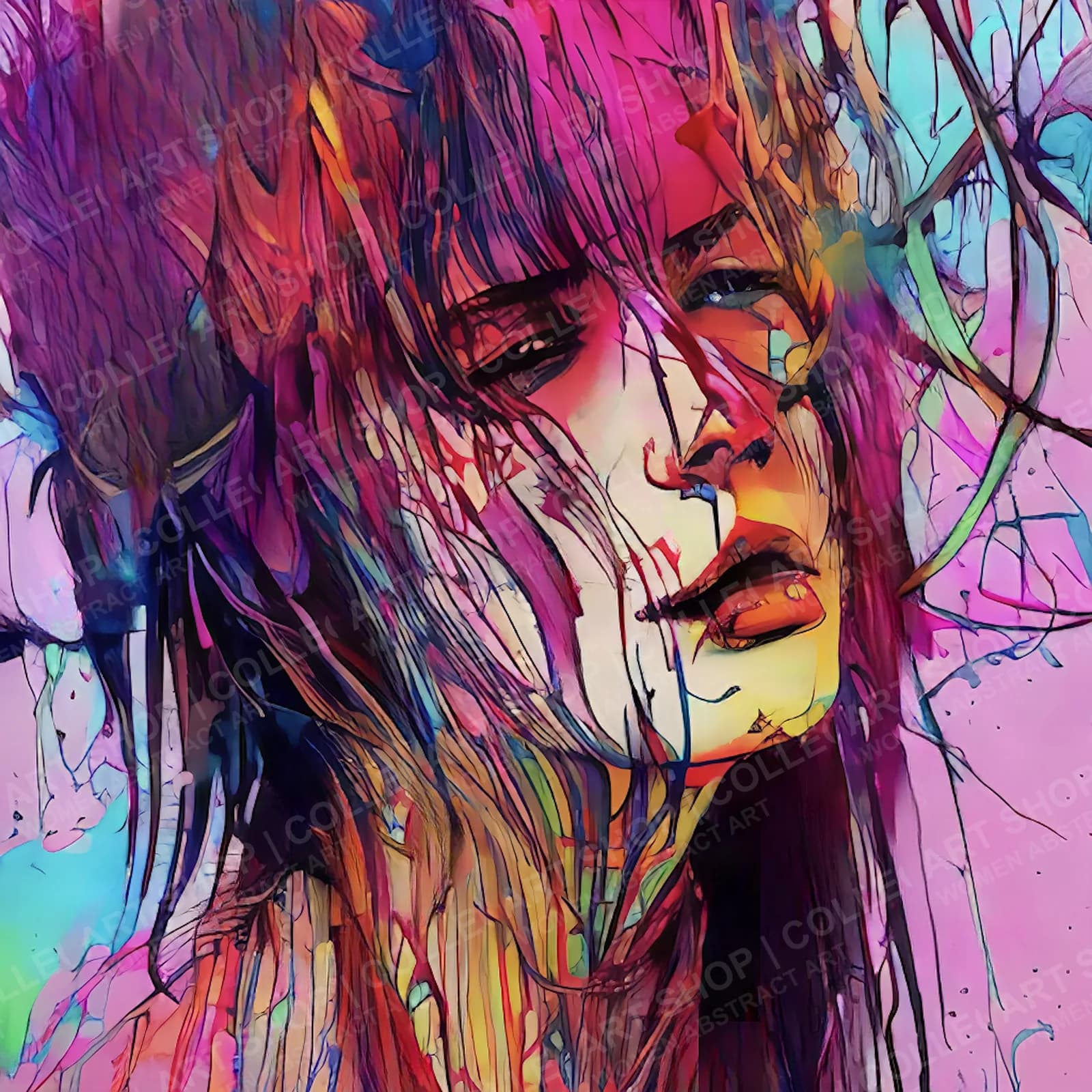 Women Abstract Art